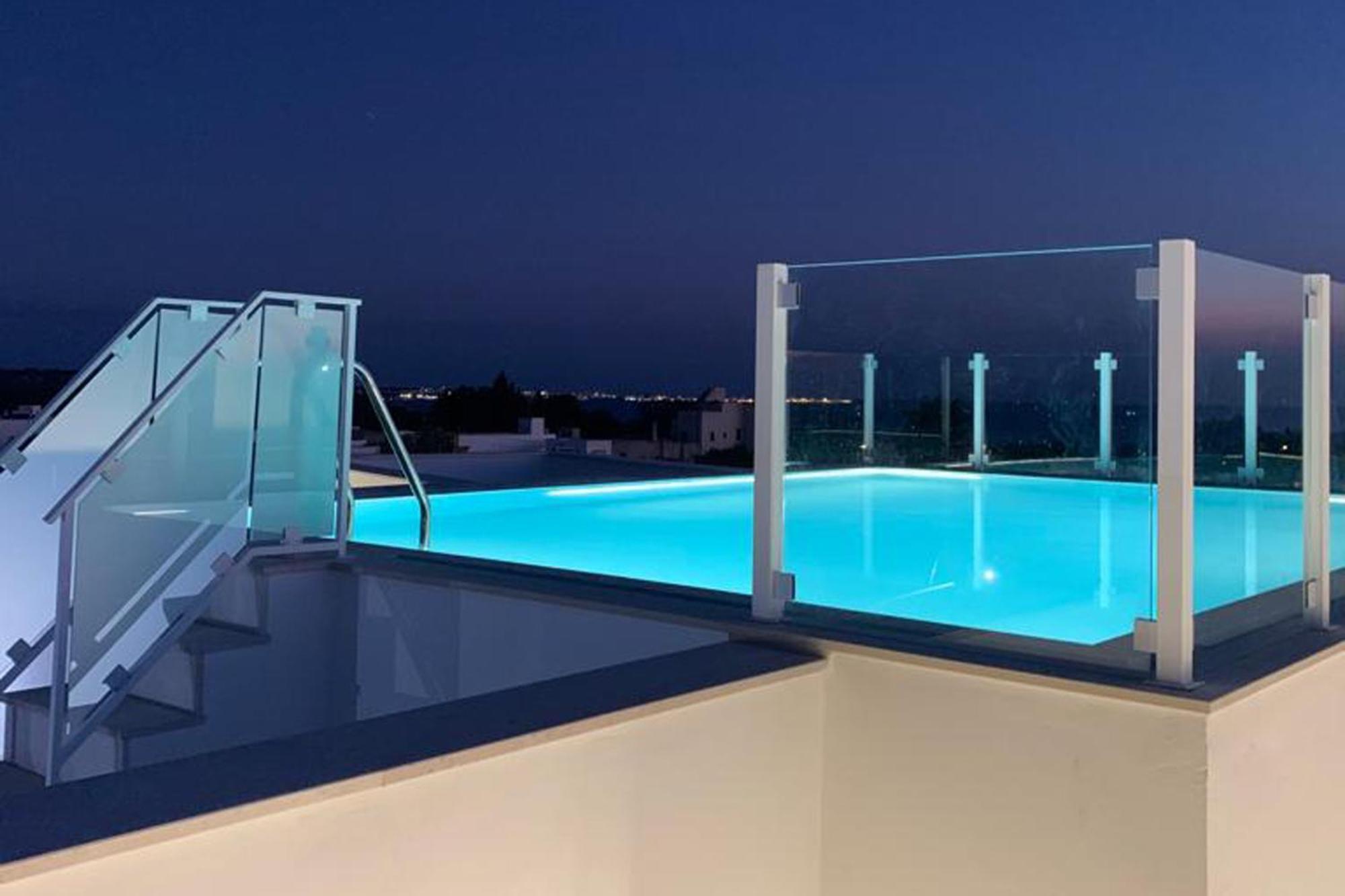 Tramonti Incredibili In Piscina - Apartment8 Con Ac Wifi In Residence Santa Maria al Bagno Exteriér fotografie